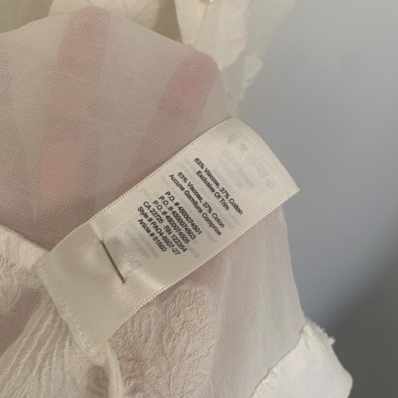 Aritzia Wilfred Hemistiche Dress in White (Size S) - Picture 10 of 11